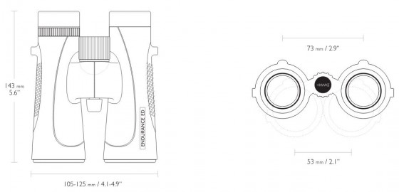 Бинокль Hawke Endurance ED 8x42 (36204)