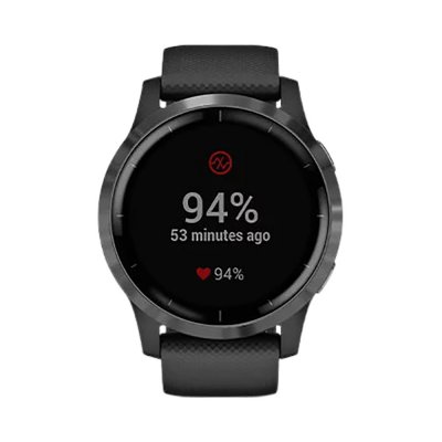 Часы Garmin Venu черные с серым безелем