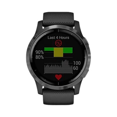 Часы Garmin Venu черные с серым безелем