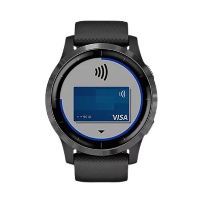 Часы Garmin Venu черные с серым безелем