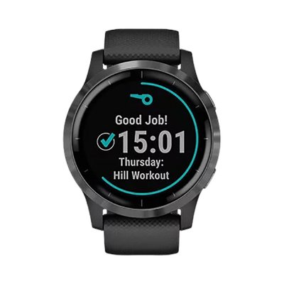 Часы Garmin Venu черные с серым безелем