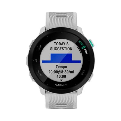 Часы Garmin Forerunner 55 белые
