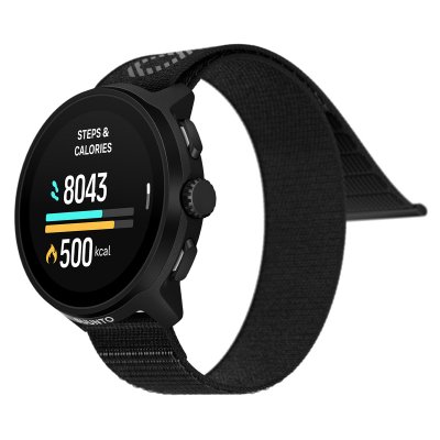 Часы SUUNTO RUN All Black с текстильным ремешком